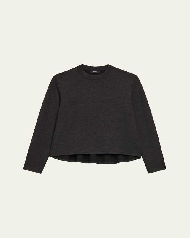 A-Line Crewneck Pullov