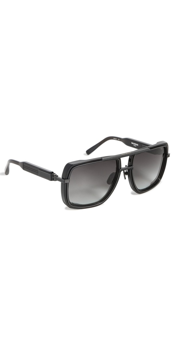 Balmain Soldier Sunglasses Black