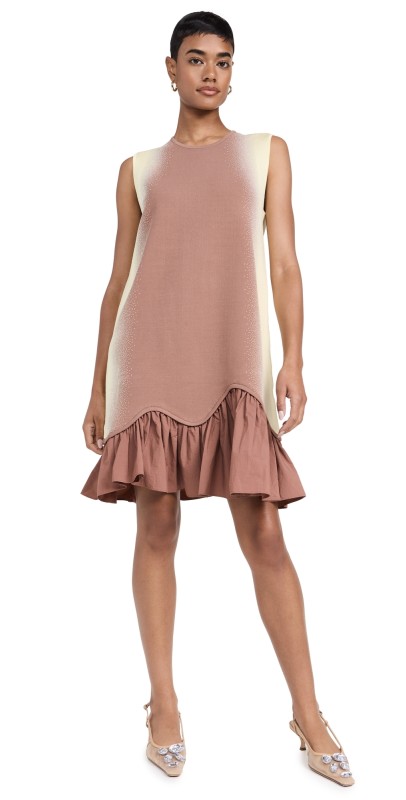 PH5 Mochi Mixed Media Tank Dress Cozy Brown