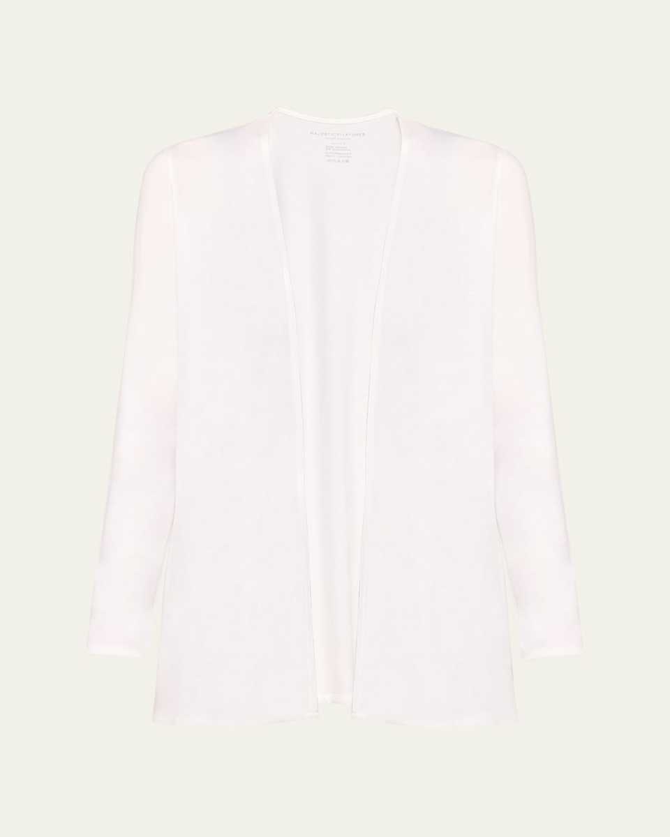 Soft Touch Open-Front Cardigan