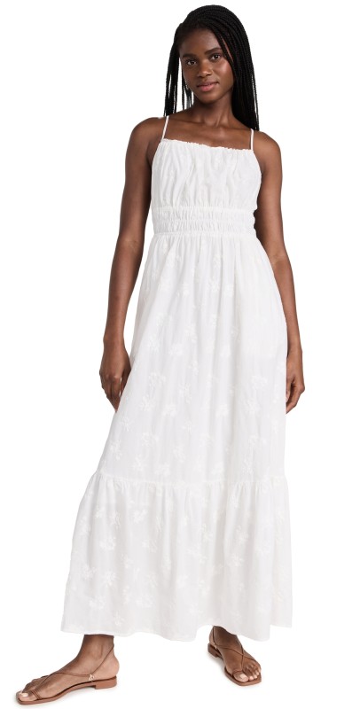 Birds of Paradis Mirabella Dress Stitched Posy