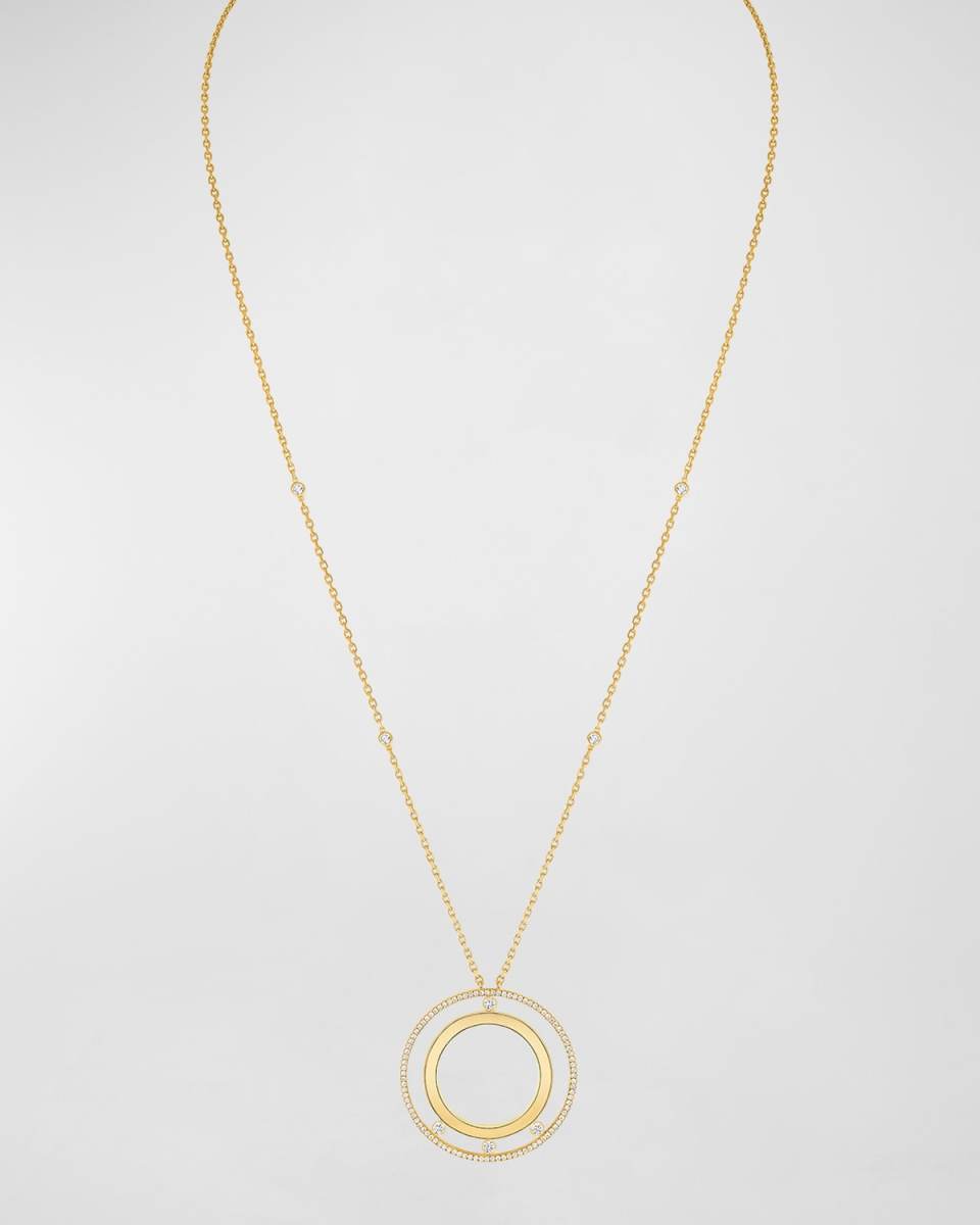 Move Romane 18K Yellow Gold Diamond Necklace