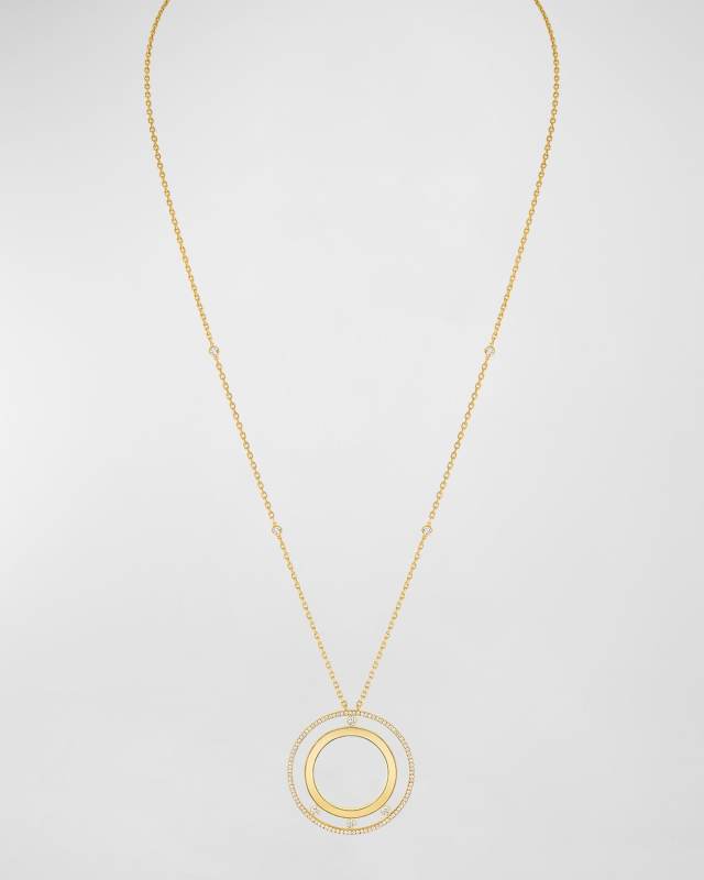 Move Romane 18K Yellow Gold Diamond Necklace