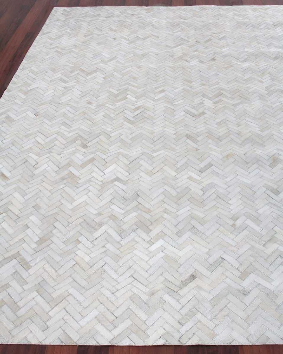 Bregman Hand-Stitched Hair Hide Rug, 12' x 15'