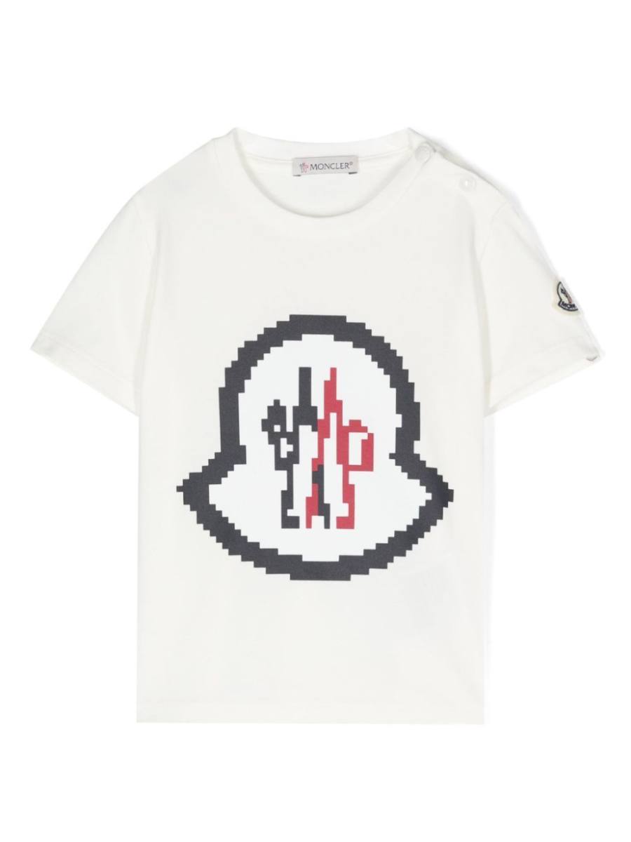 logo-print cotton T-shir