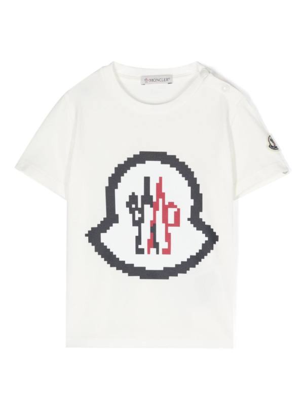 logo-print cotton T-shir