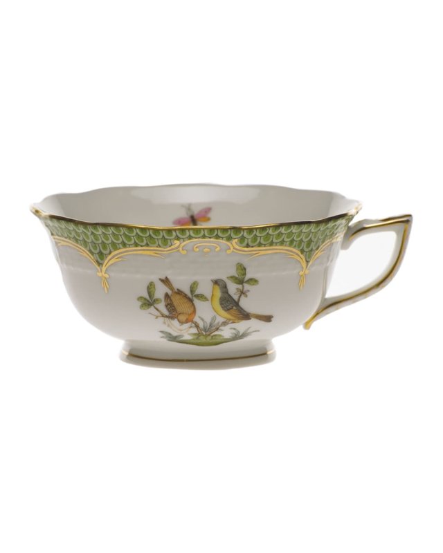 Rothschild Bird Green Motif 07 Tea Cup