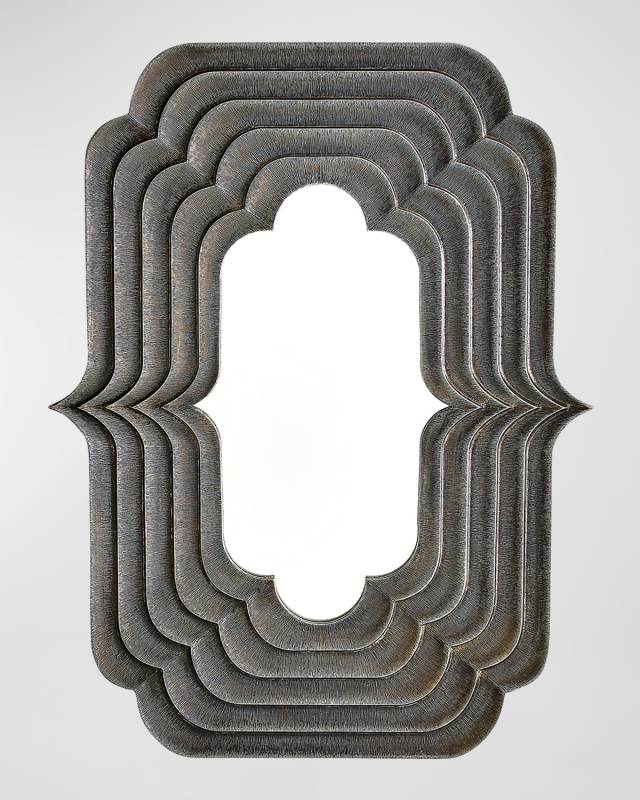Sequential Antiqued Large Mirror - 60"