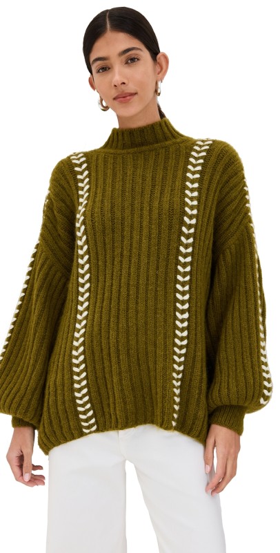 ESCVDO Mayu Sweater Olive
