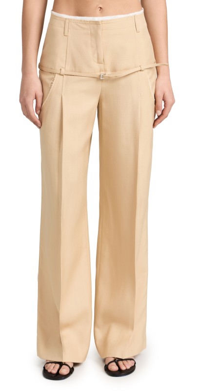 Jacquemus Le Pantalon Criollo Pants Beige