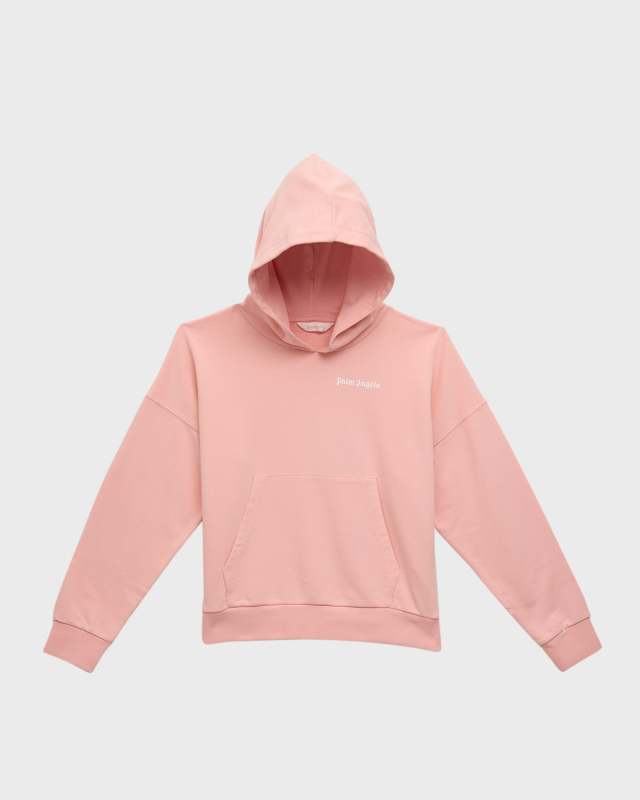 Girl's Classic Logo-Print Hoodie, Size 6-12
