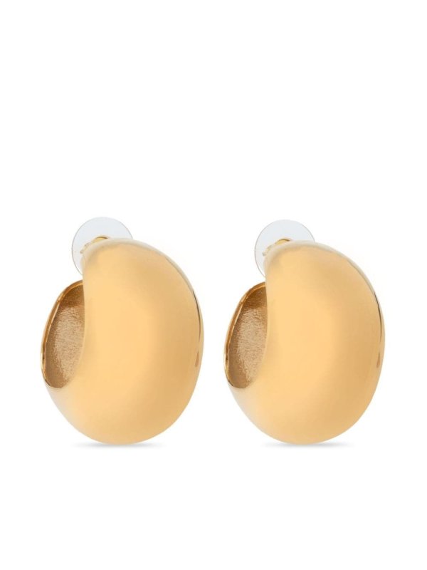 chunky hoop earrings