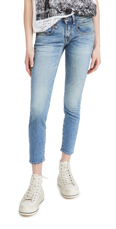 R13 Boy Skinny Jeans Jasper Stretch