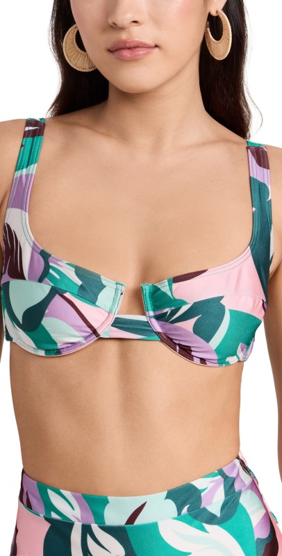 MINKPINK Brisa Marina Bikini Top Tropical