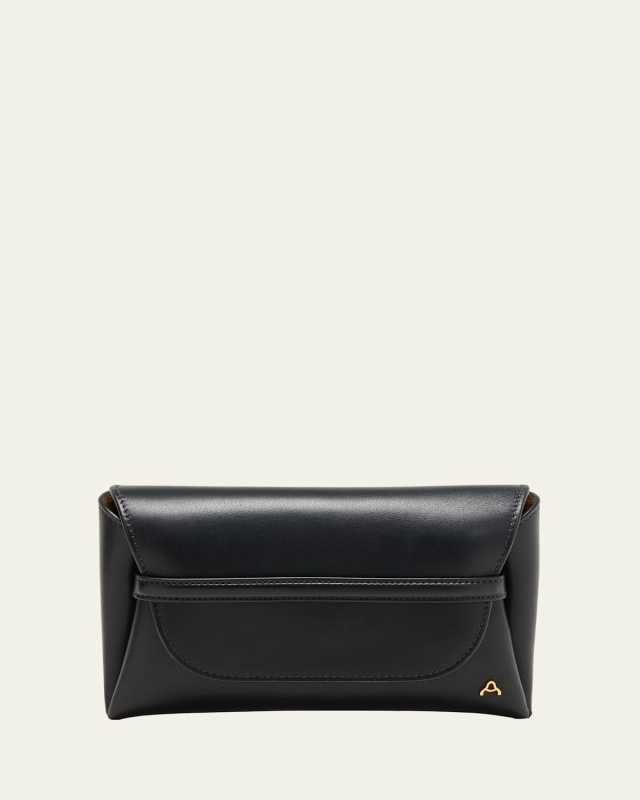 Age Envelope Flap Leather Crossbody Bag