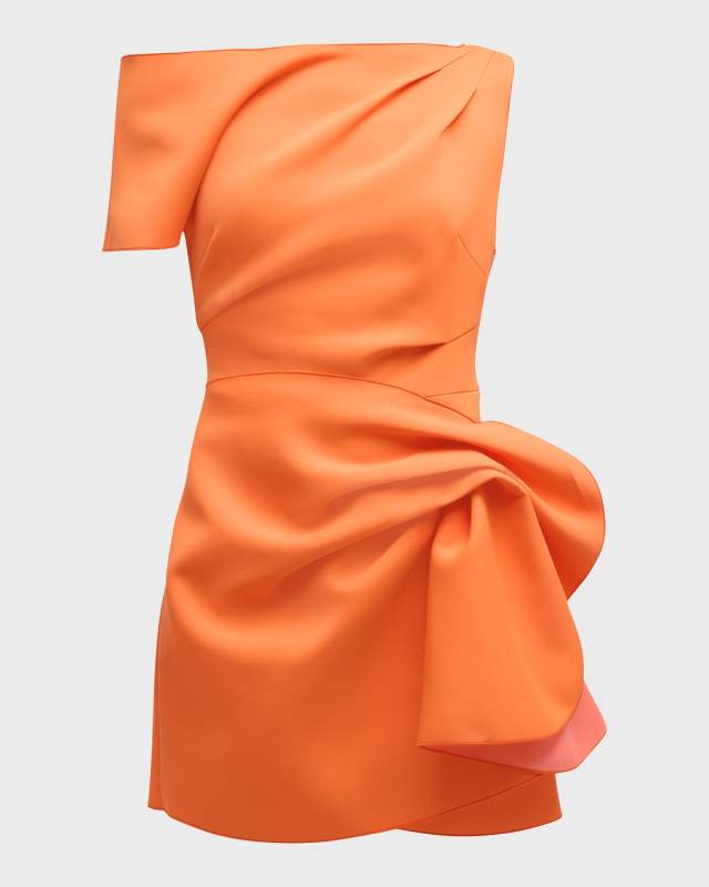 Eddington Draped Mini Dress