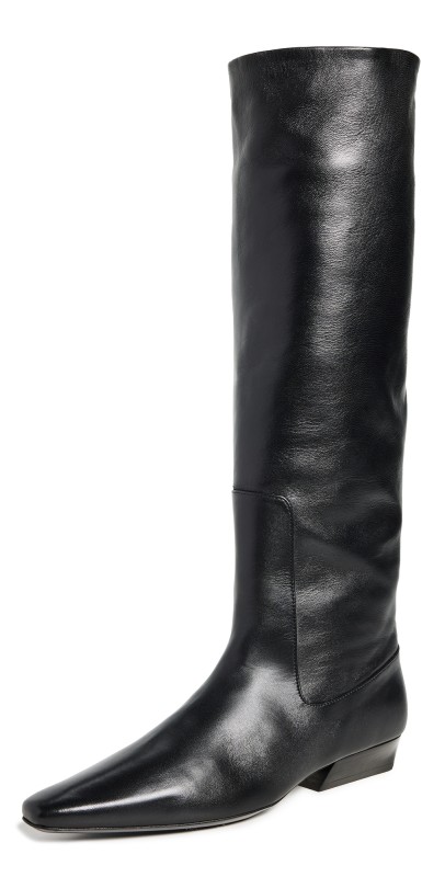 STAUD Wally Flat Boots Black