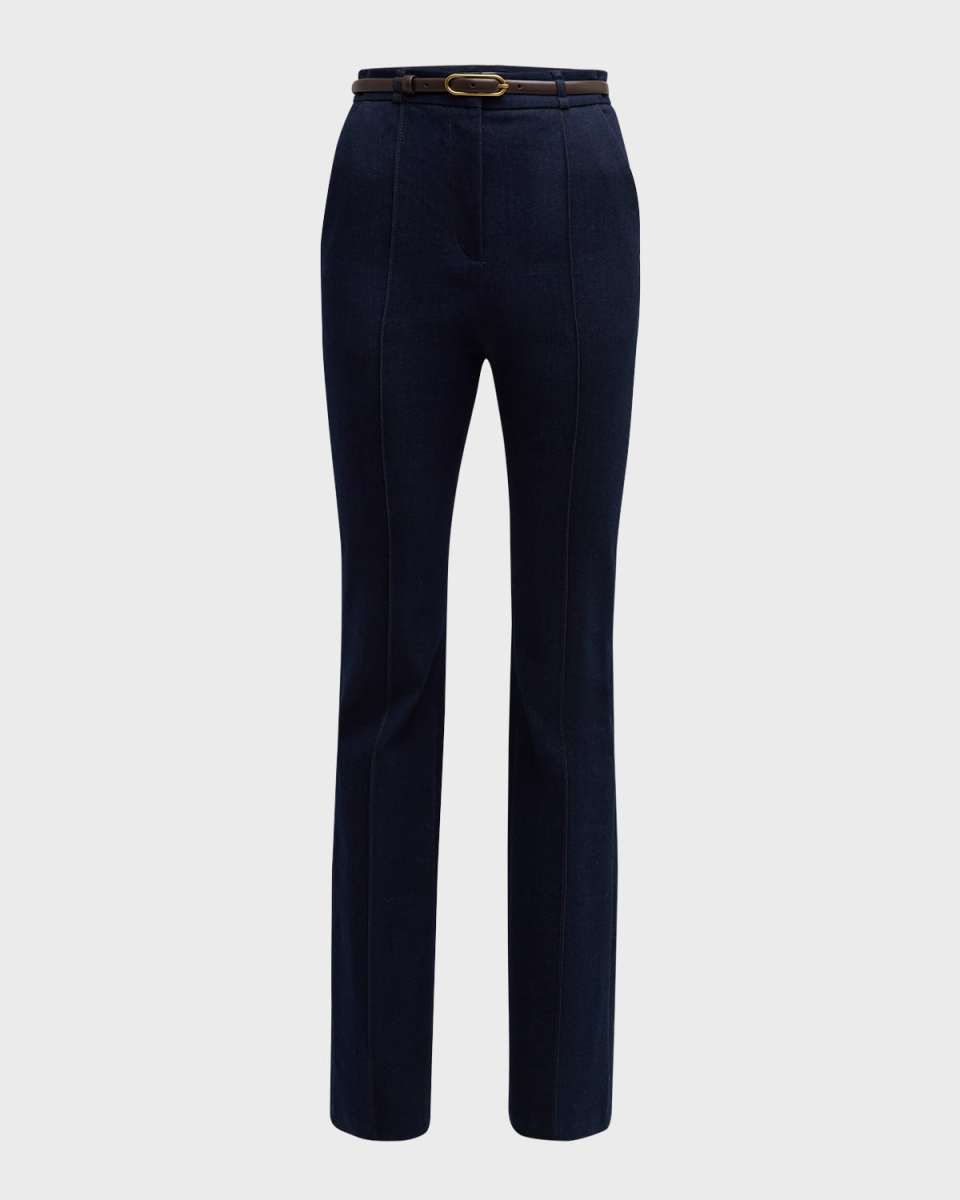Gracie Belted Denim Pants