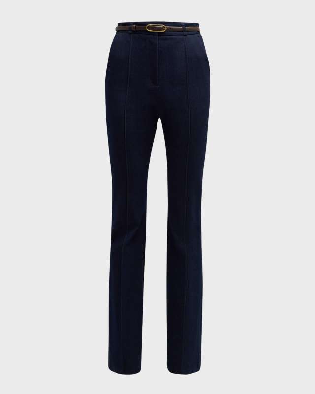 Gracie Belted Denim Pants