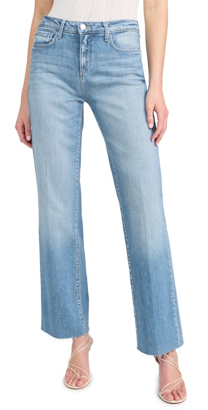 L'AGENCE Tiana Wide Leg Jeans Seneca