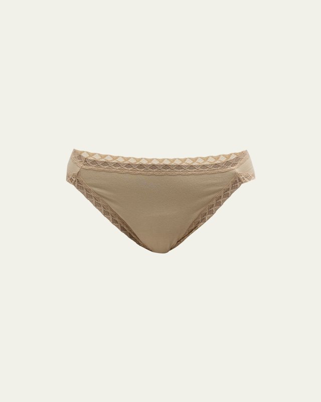 Bliss French Cut Lace Trimmed Briefs