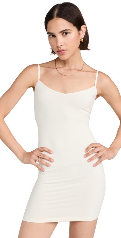 Free People Seamless Mini Slip Black