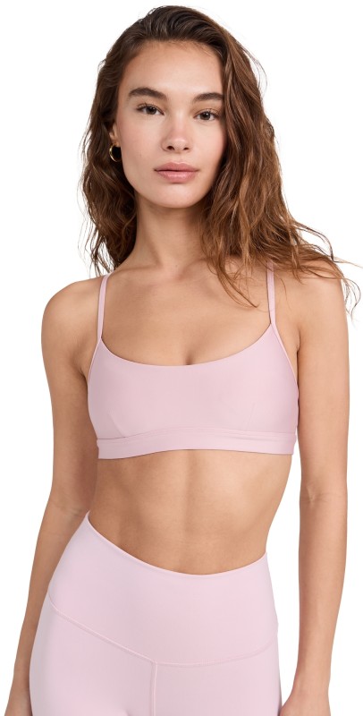 Alo Yoga Airlift Intrigue Bra Ballet Pink