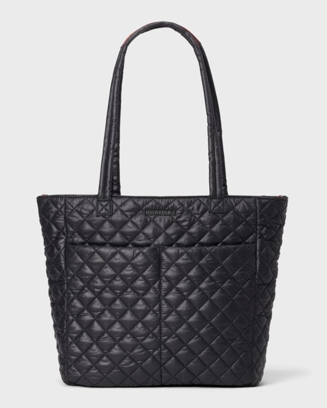 Metro Quatro Quilted Nylon Tote Bag