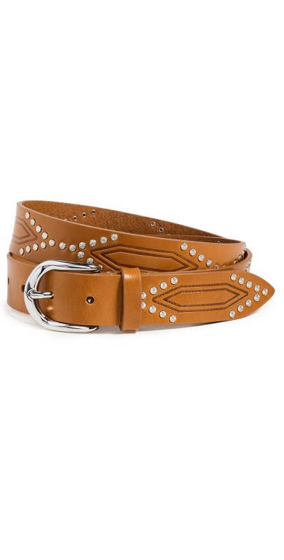 Isabel Marant Telly Belt Natural/Silver