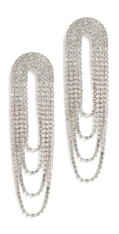 SHASHI Akira Earrings Silver