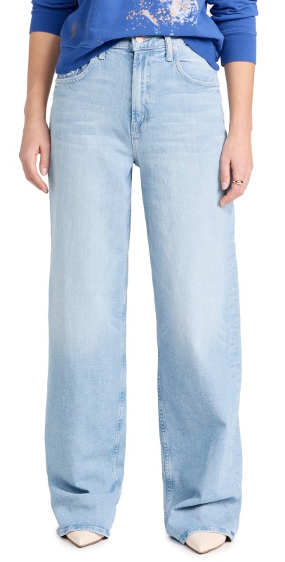 MOTHER High Waisted Spinner Zip Heel Jeans Norway, Dude