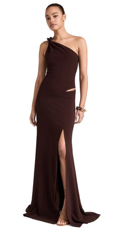 Silvia Tcherassi Nix Dress Brown