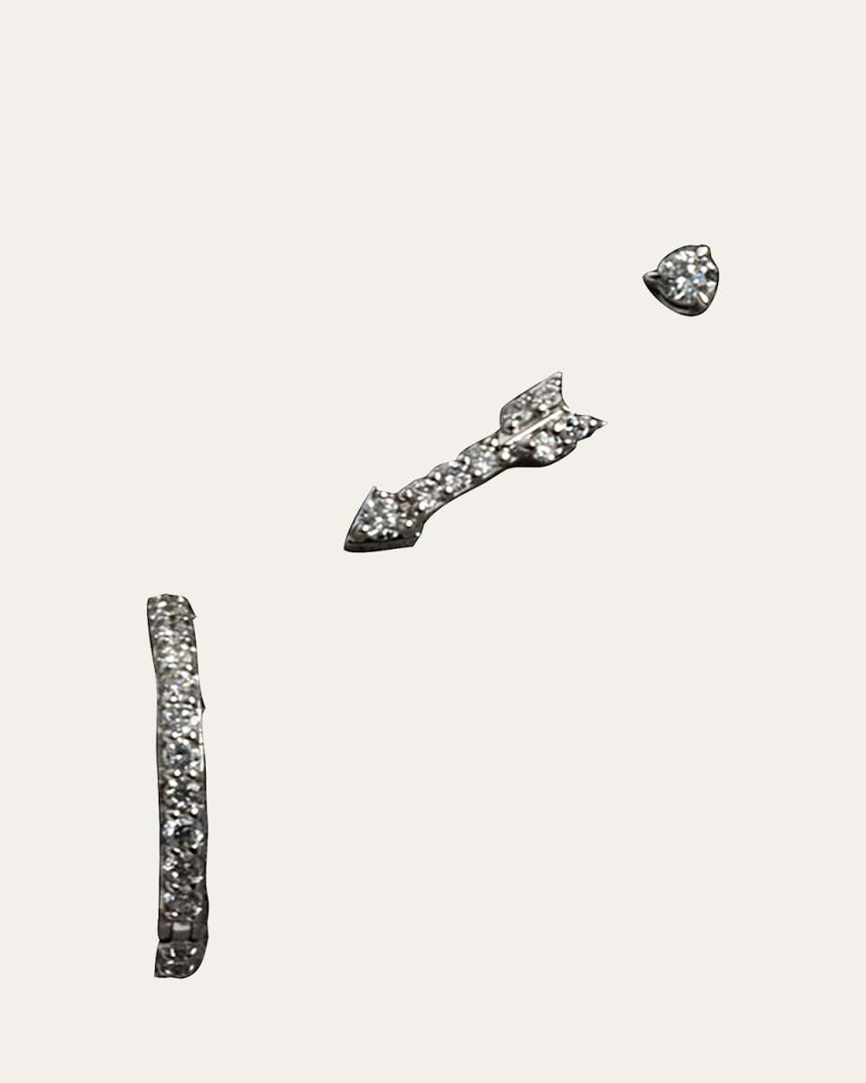 The Corporate Chic Earrings, Set of 3