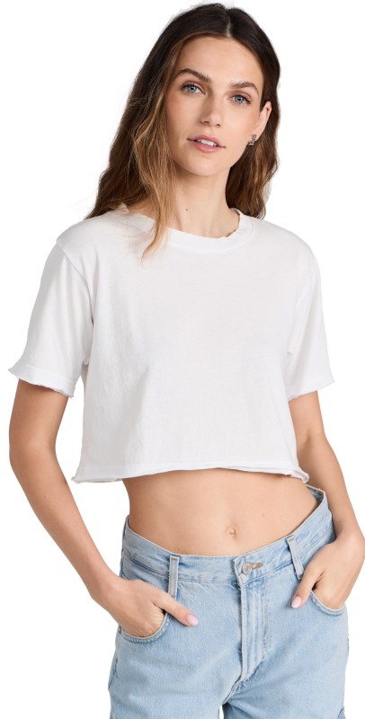 ASKK NY Crop Tee Ivory