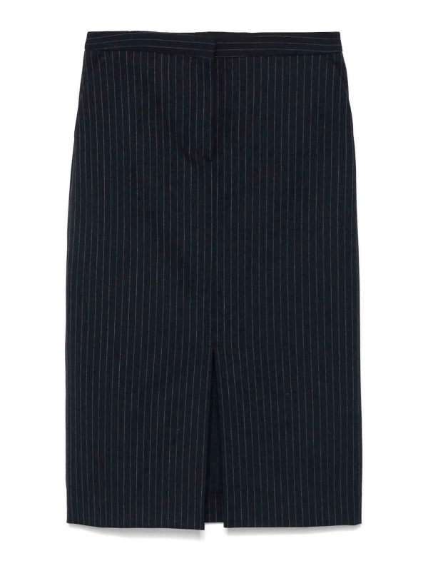 Calvin Klein Jupe Midi - Gris