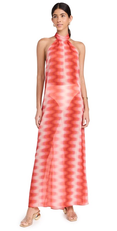 Devon Windsor Abigail Dress Raspberry Rose