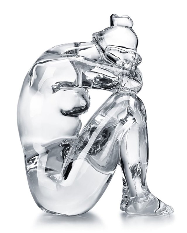 Crystal "La Nuit" Sculpture