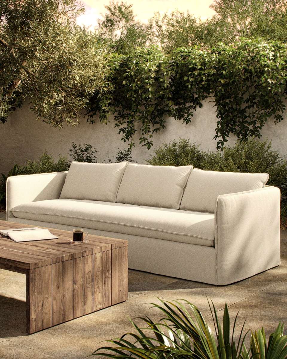 Andre Outdoor Sofa, 96"