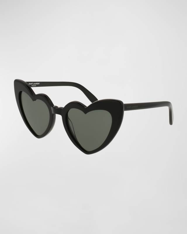 Lou Lou Oversized Heart Sunglasses