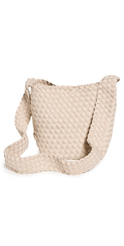 NAGHEDI Laguna Crossbody Bag Ecru