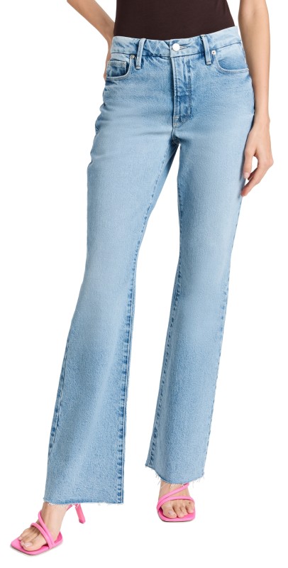 Good American Good Classic Boot Cut Jeans Indigo253