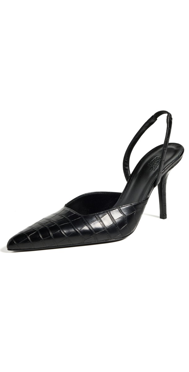Gia Borghini Octavie Heels Black