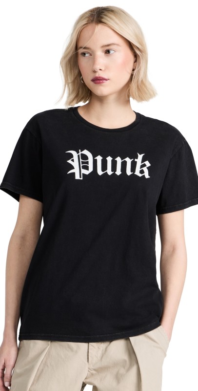 R13 Punk Boy Tee Black