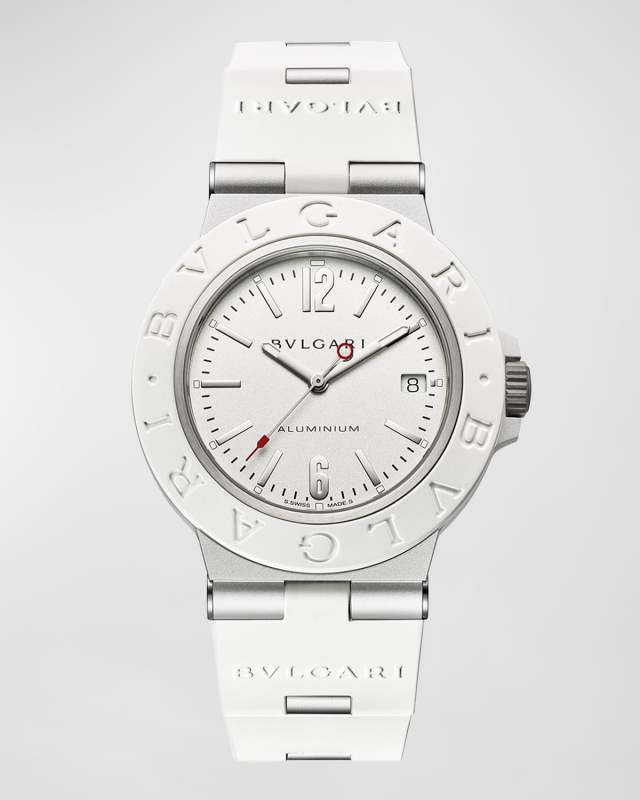 40mm Aluminum White Smeraldo Watch