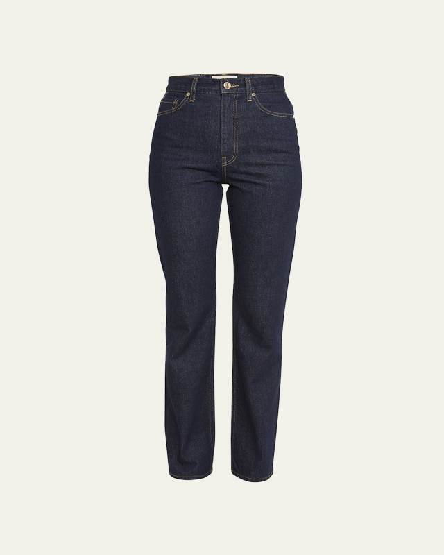 The Agnes Straight-Leg Denim Jeans