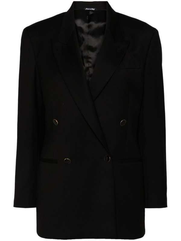double-breasted blazer