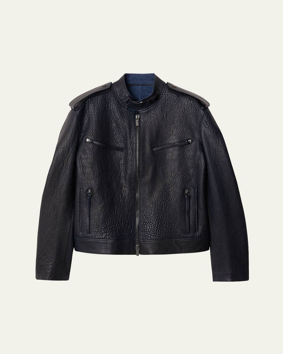 Leather Moto Jacket