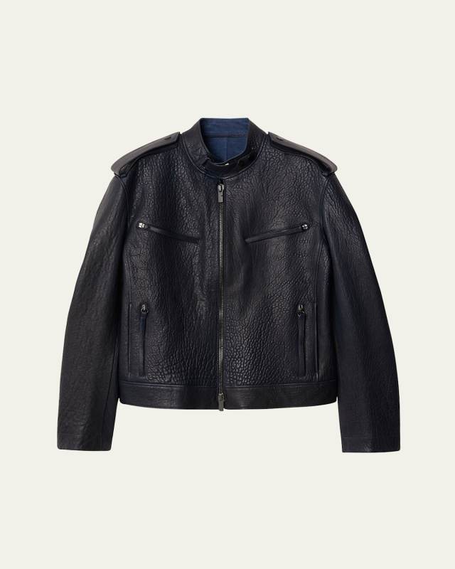Leather Moto Jacket