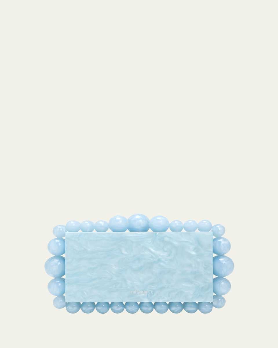Eos Beaded Acrylic Clutch Bag