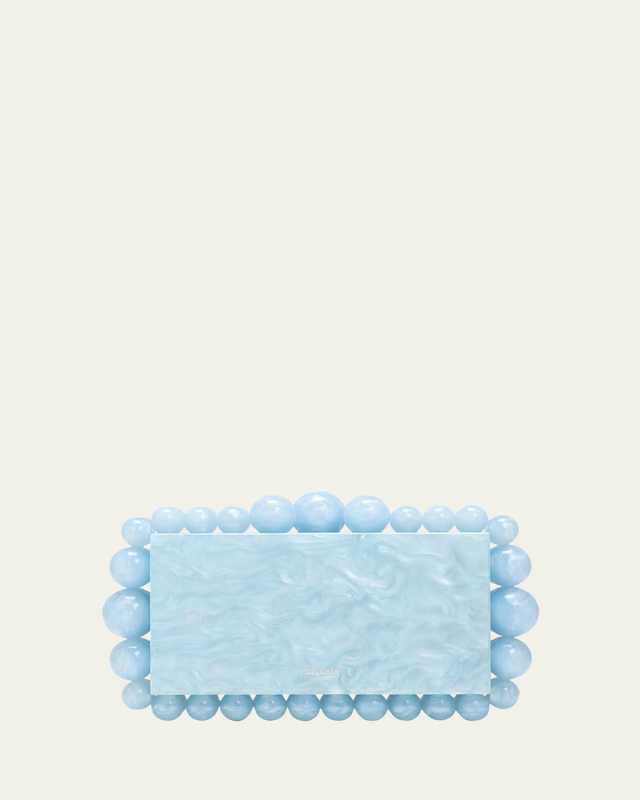 Eos Beaded Acrylic Clutch Bag